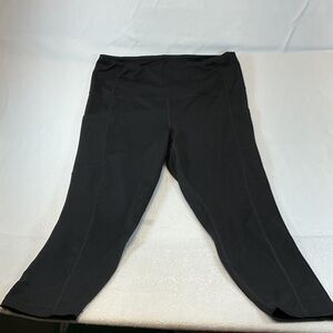 Velocity Black Leggings for Women Sz L. 0718
